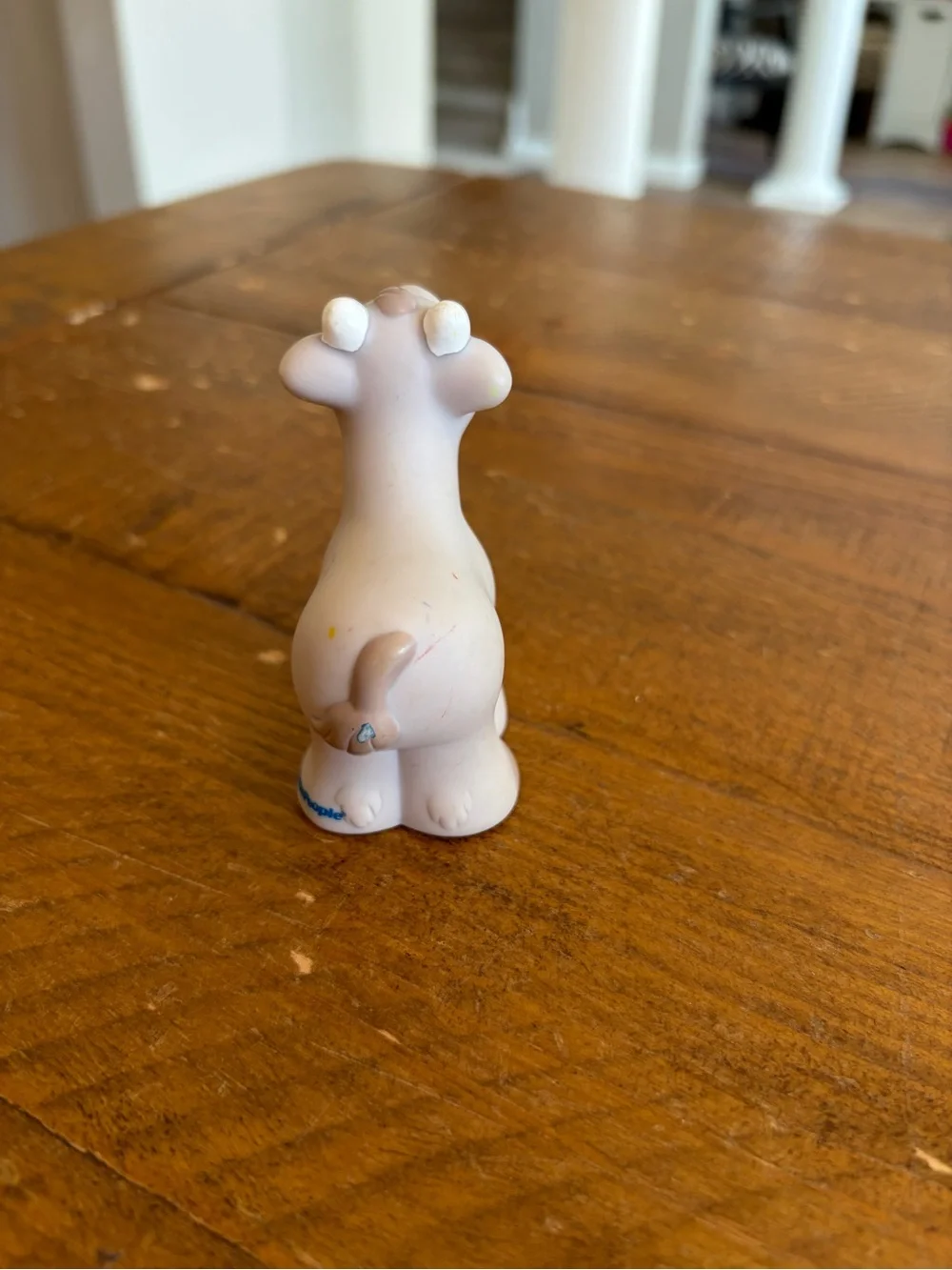 Fisher Price Little People grey goat as is